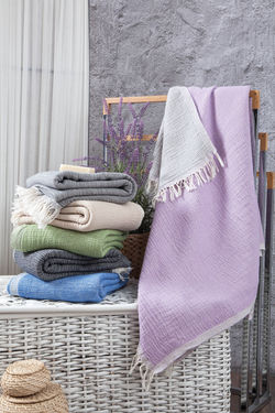 4-Layer Muslin Turkish Beach Towel