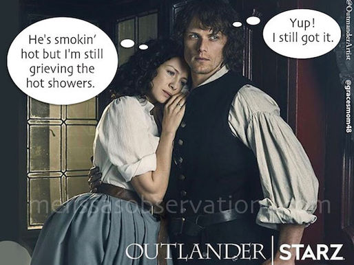 Woman vs. Man, Inner Dialogue. #Outlander Style