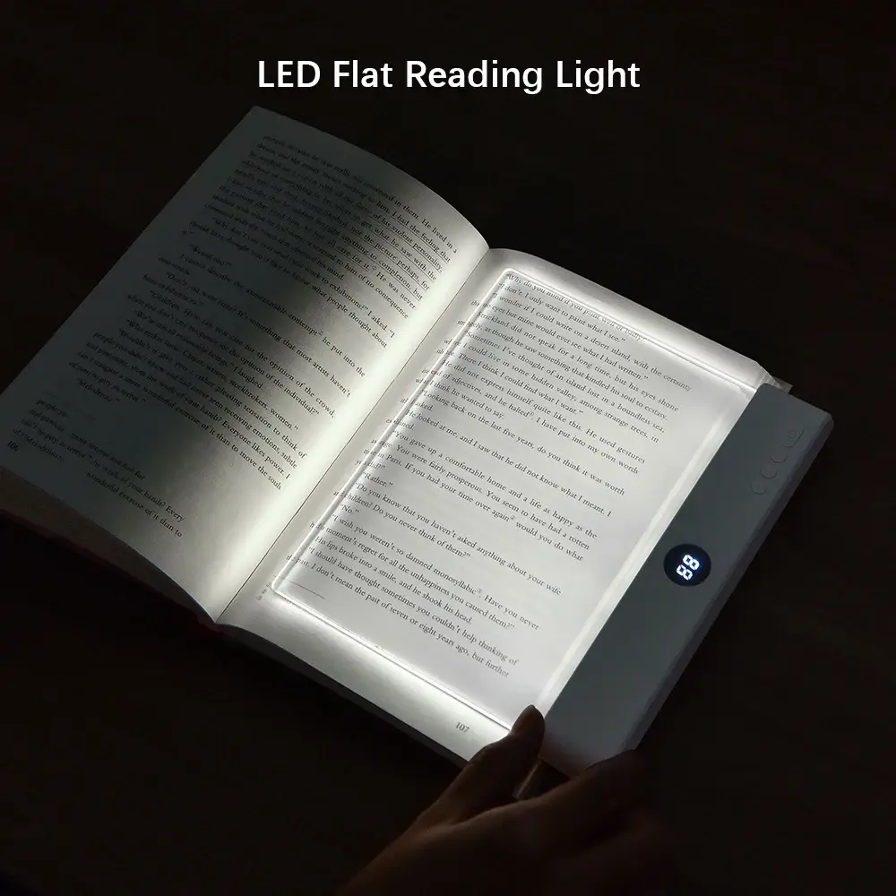 Read a little longer. Stay a little later. Meet LUMEN™, a slim rechargeable LED