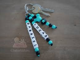 Miniature : porte clef en perle