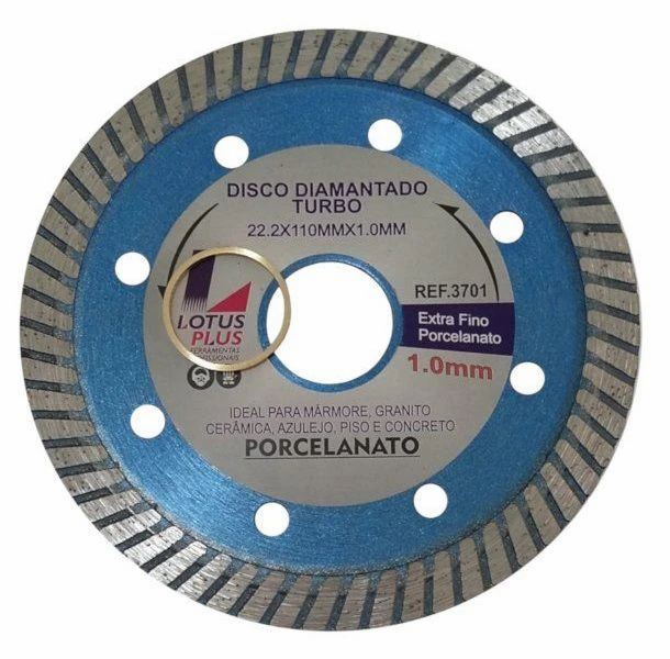 Miniatura: Kit 10 Discos Turbo Porcelanato – Lotus Plus