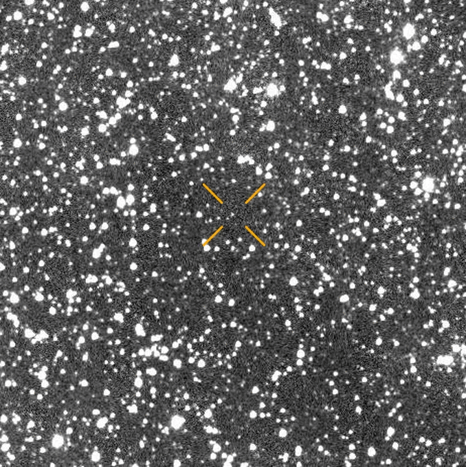 Esta animación muestra las observaciones del cometa 3I/ATLAS cuando fue descubierto el 1 de julioNASA