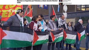 Marchan en Argentina por Palestina y Líbano durante Mundial 2026