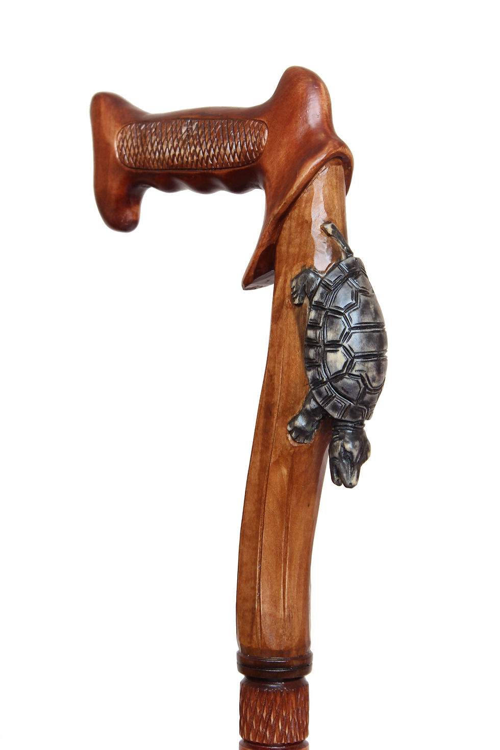 Thumbnail: Walking sticks Turtle Wooden cane
