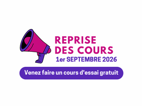 đ Reprise des cours et 2 cours dâessai gratuits !