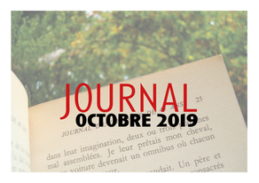 JOURNAL, octobre 2019
