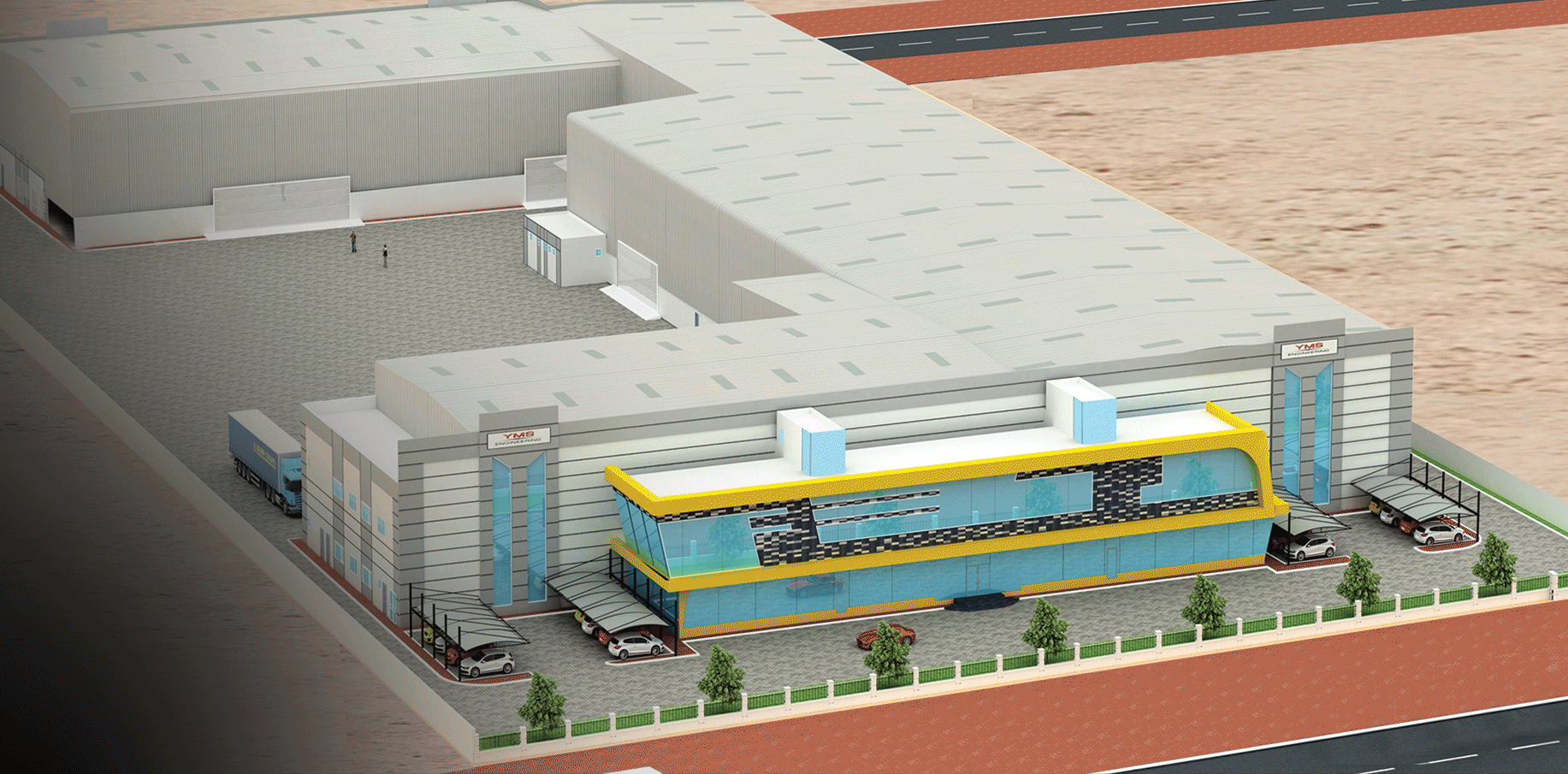 YMS Engineering Dubai Structural Steel Construction Company