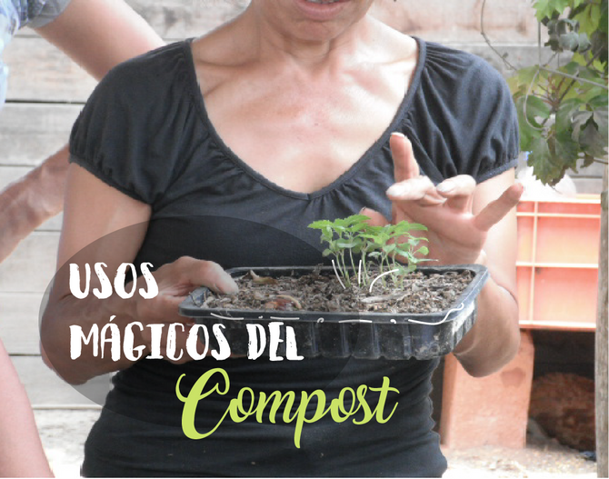 Usos mágicos del compost