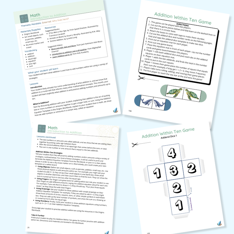 Thumbnail: 4th Grade Math Lesson Plan and Workbook Bundle