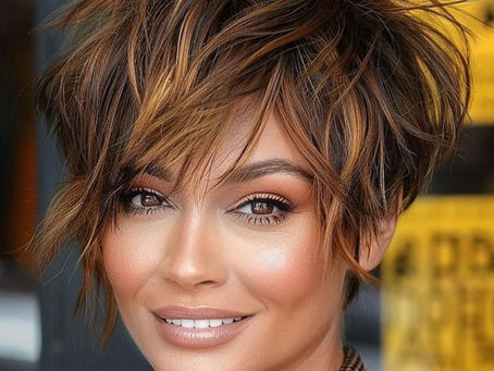 Cabello corto que rejuvenece