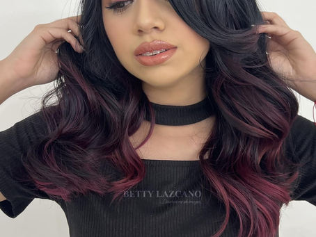 Balayage Rojizo.