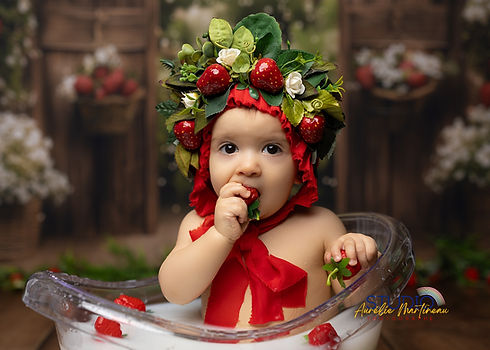 bain de lait bébé studio phtographe rochefort la rochelle saines royan
