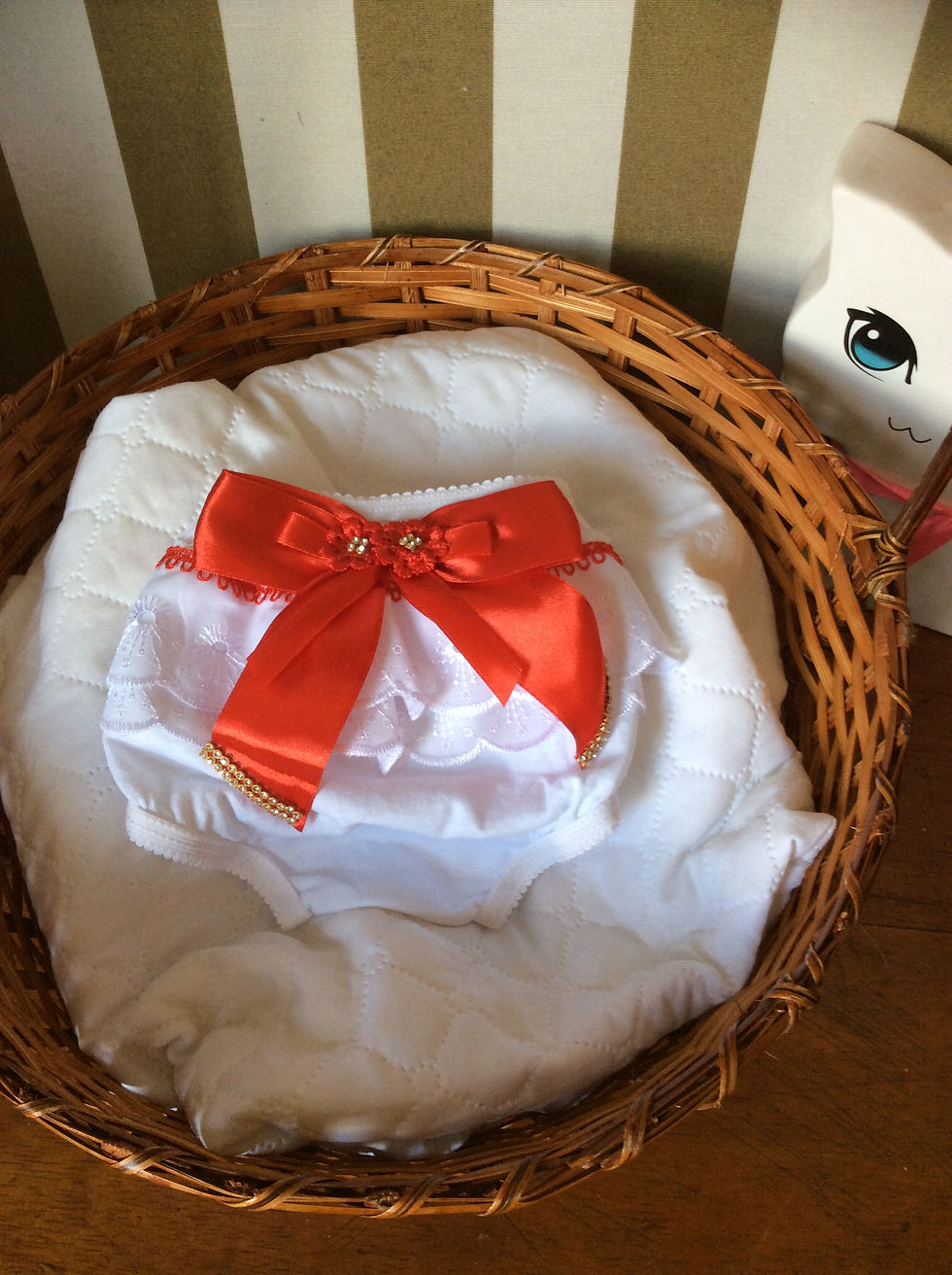 Thumbnail: Calcinha Bordada com laço Everly