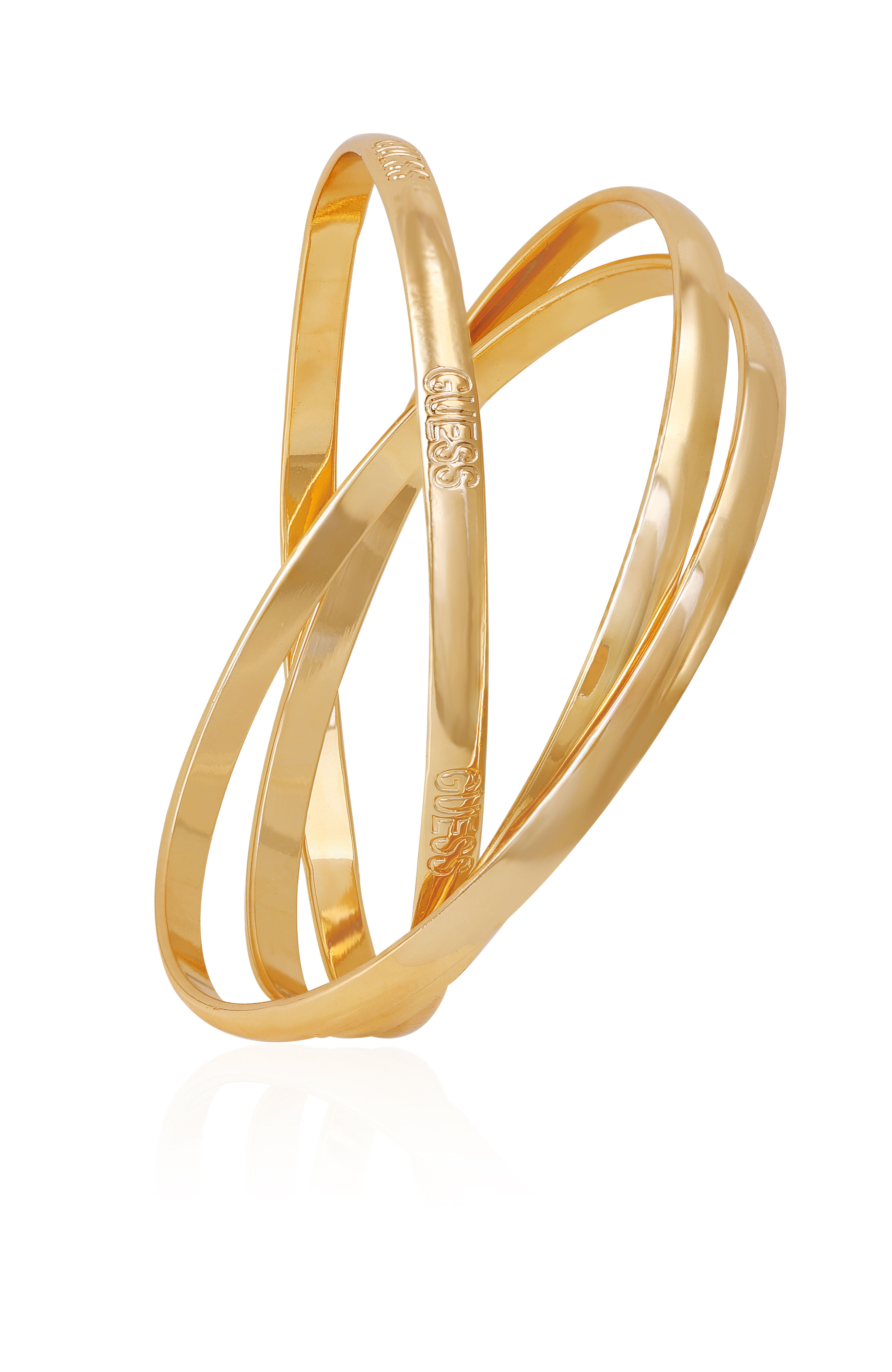GOLD MULTI BANGLE SE 3 INTERLO