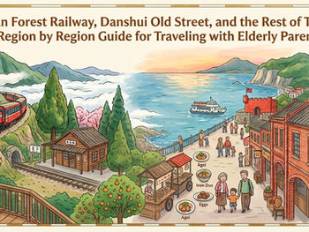 Alishan Forest Railway, Danshui Old Street, and the Rest of Taiwan: A Region by Region Guide for Traveling with Elderly Parents