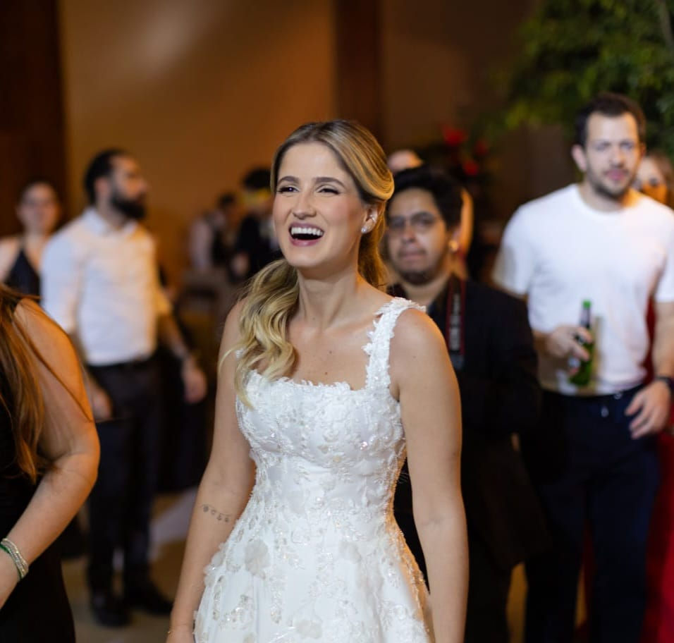 Miniatura: Vestido de Noiva Paulo Dolce Evase
