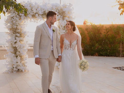 The Coral Residences beach Wedding Venue Paphos Cyprus