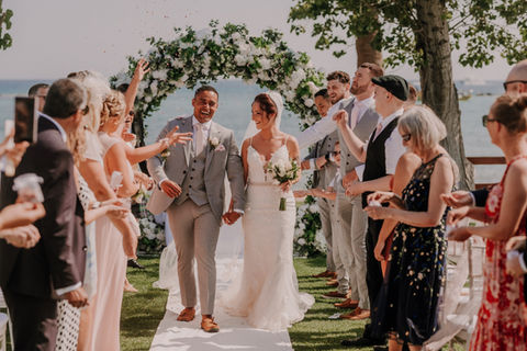 Atlantida Beach wedding venue in Paphos by Cyprus Dream Weddings