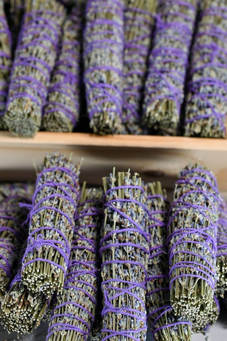 Thumbnail: Organic Lavender 4''inch Smudge Stick 