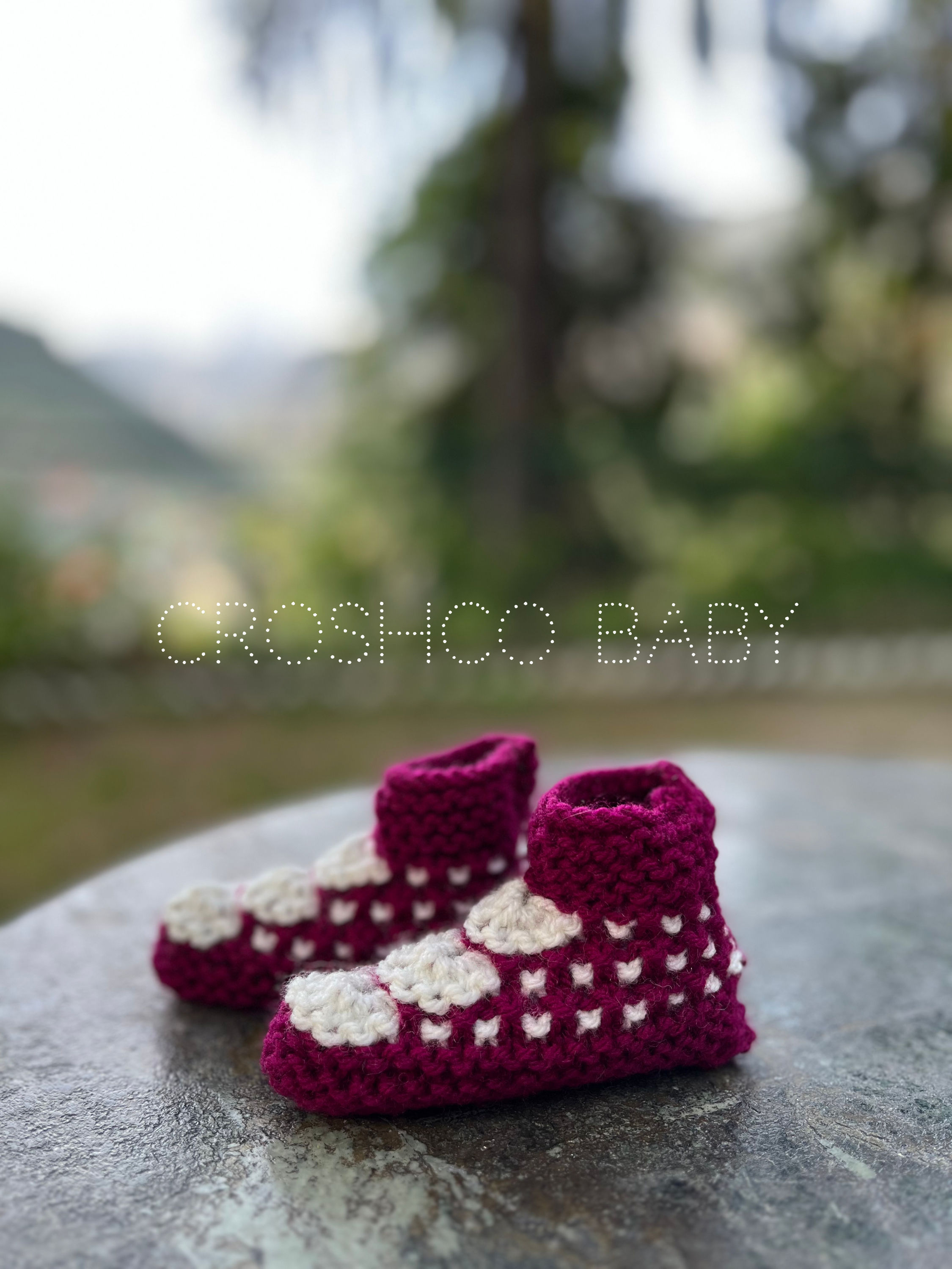 Sweetheart Booties - Purple