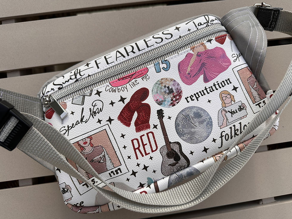 Thumbnail: Swiftie Inspired Waist Pack - White