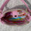 Thumbnail: Pink Triple Section Shoulder Bag