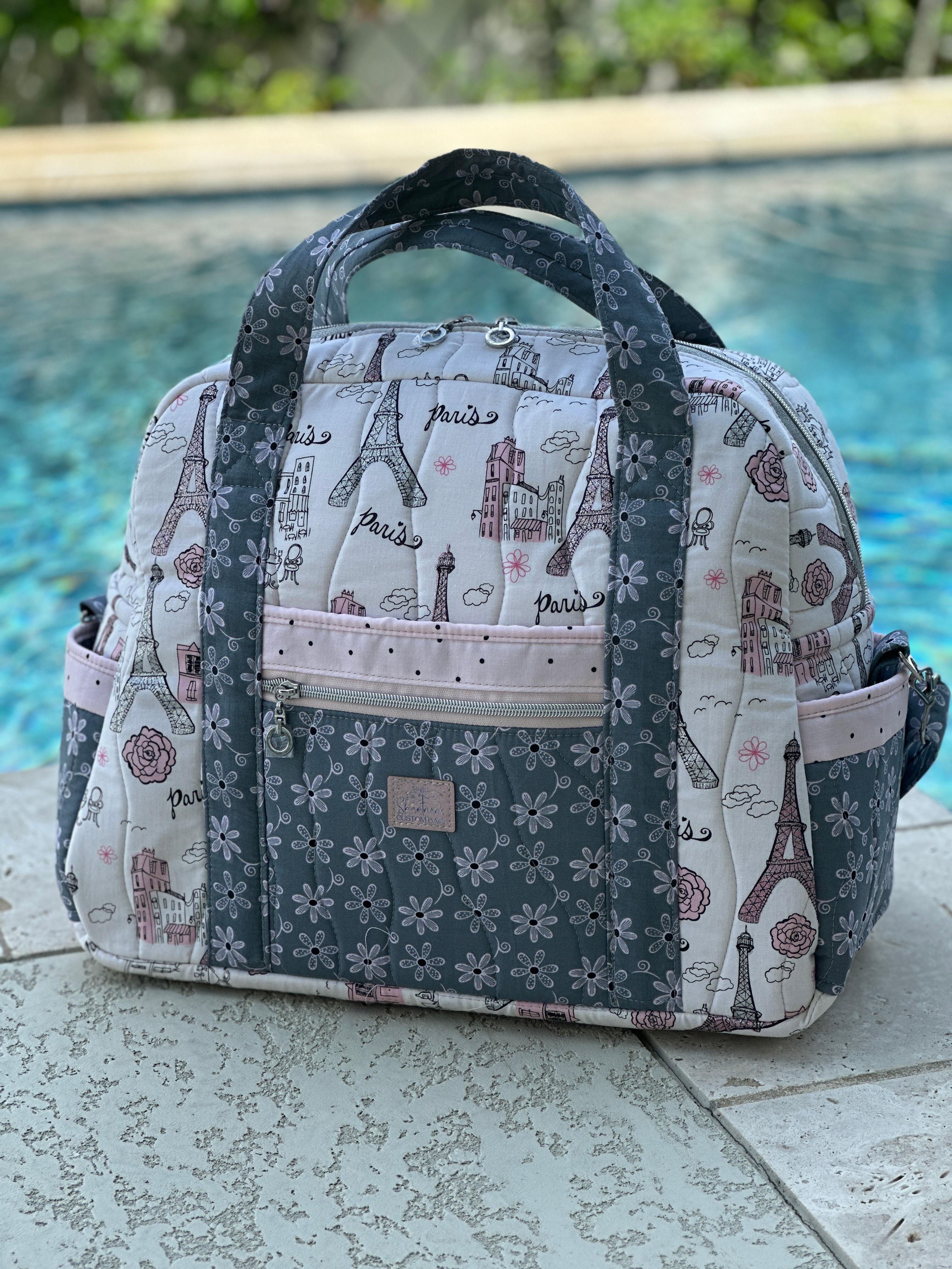 Paris Inspired Travel Bag