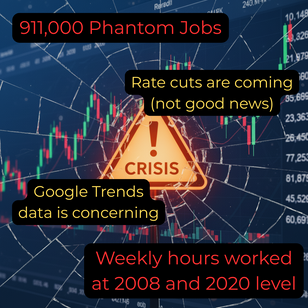 The 911,000 Phantom Jobs: The Week Reality Officially Hit the Market