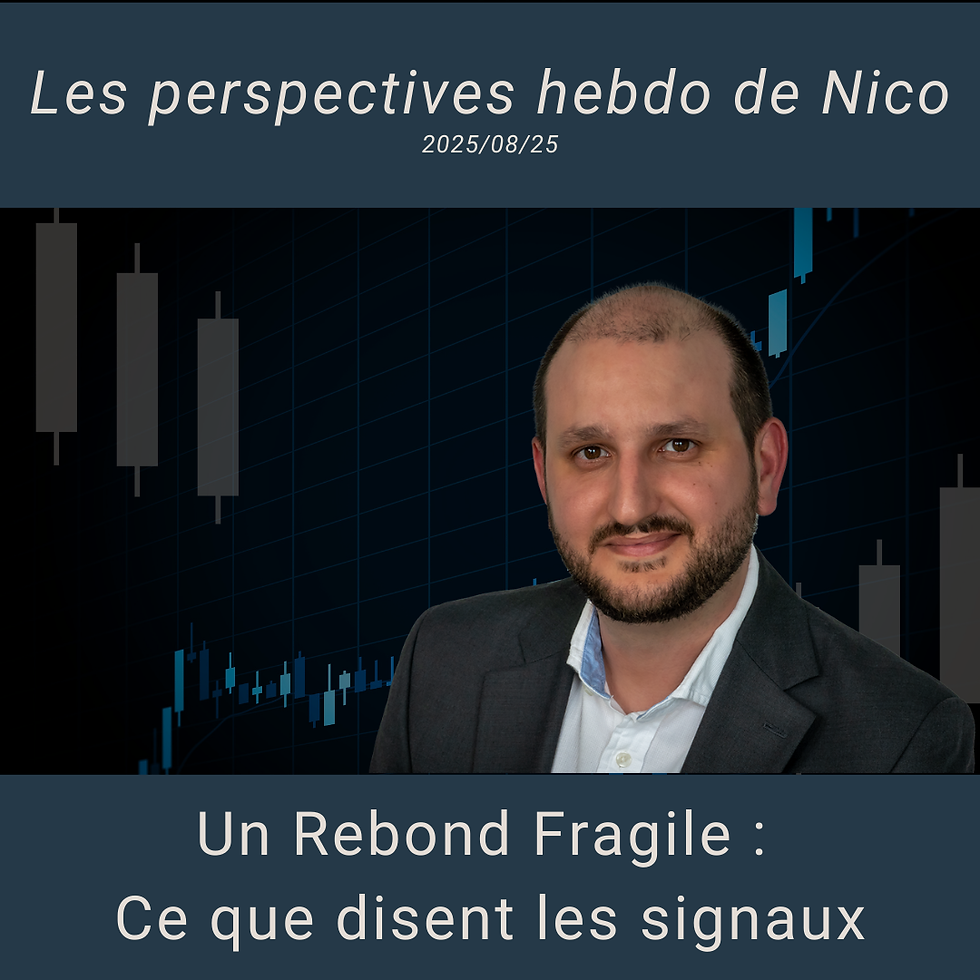 Les perspectives hebdomadaires de Nico