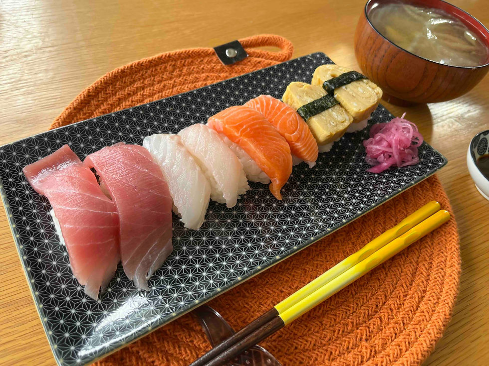 厚焼き玉子のお寿司も追加