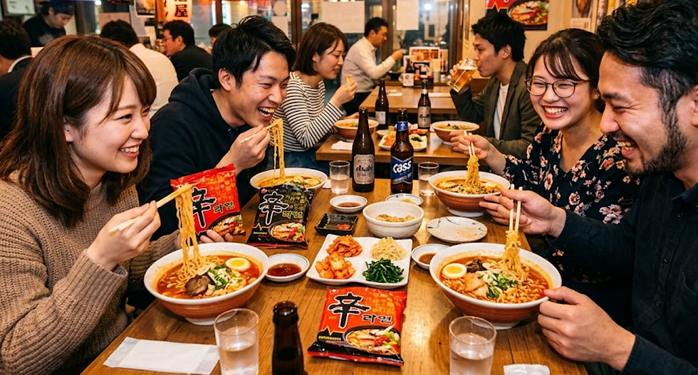 辛いのが苦手でも大丈夫!スープまで飲み干せる「辛ラーメン豆乳担々麺」