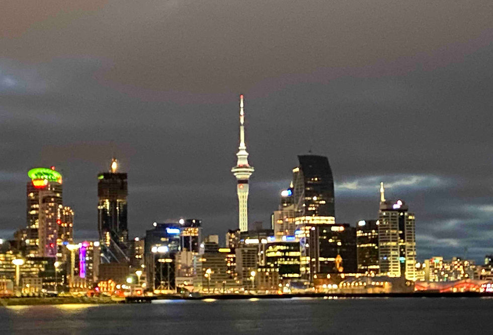 デボンポートからの夜景