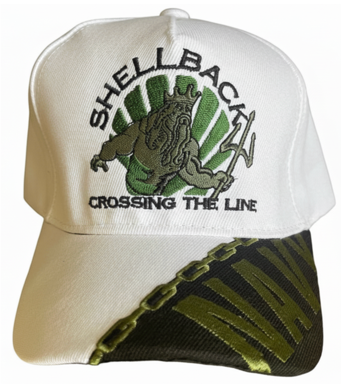 Navy ShellBack White SKU 203