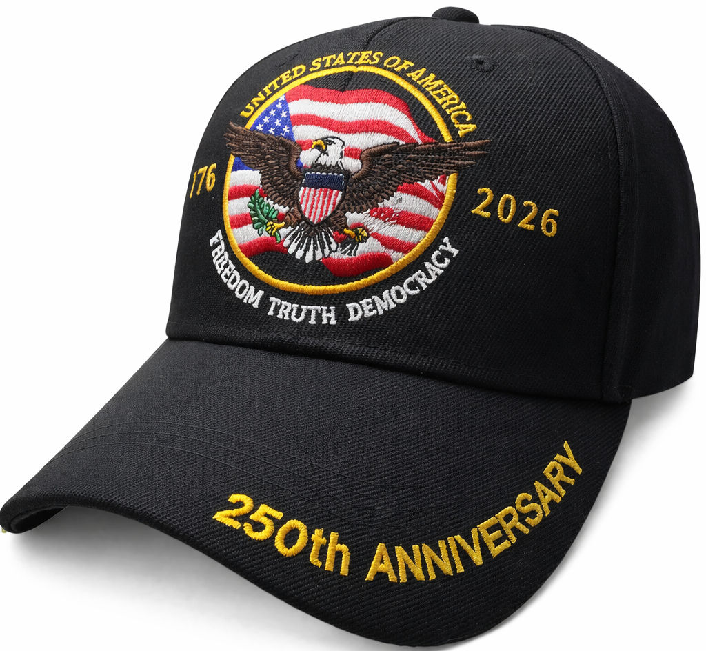 250th America Freedom Truth Democracy SKU 713