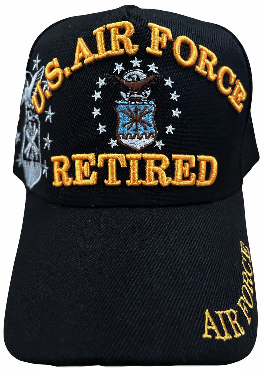 Thumbnail: Air Force Retired Black Color SKU 400