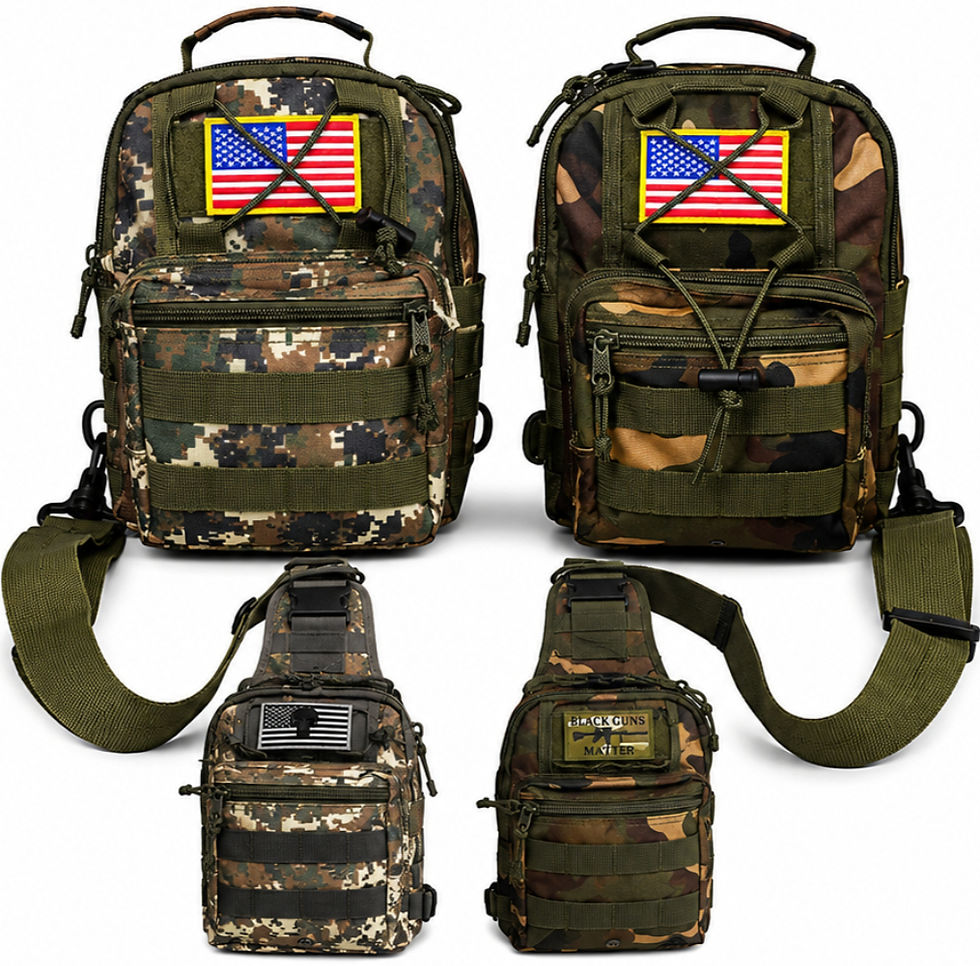 Thumbnail: 6 Assorted Waterproof Tactical Bags Only  Size 11"x7"($12 Each) SKU 2086