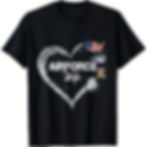 Thumbnail: Air Force Wife T-shirt SKU 6078