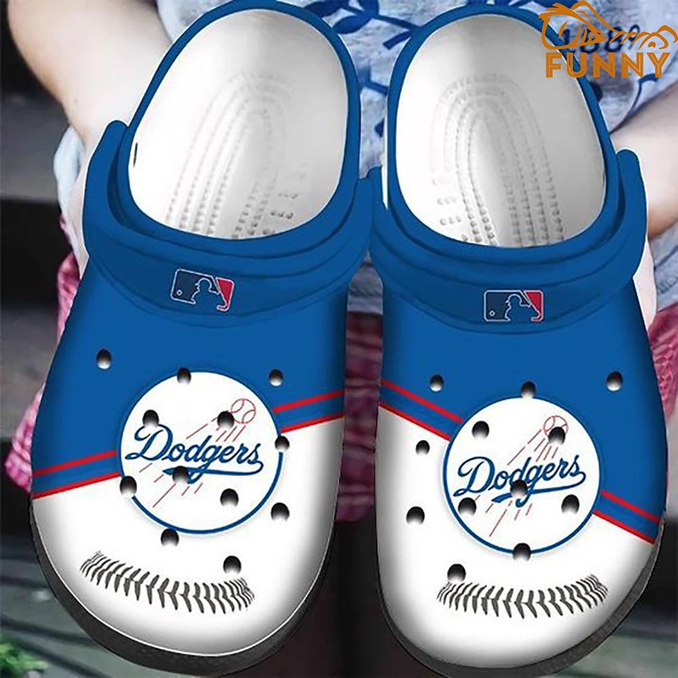 Mlb Los Angeles Dodgers BaseBall Crocs