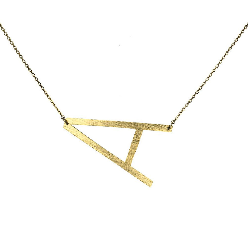 Thumbnail: Monogram Collection Initial Necklace