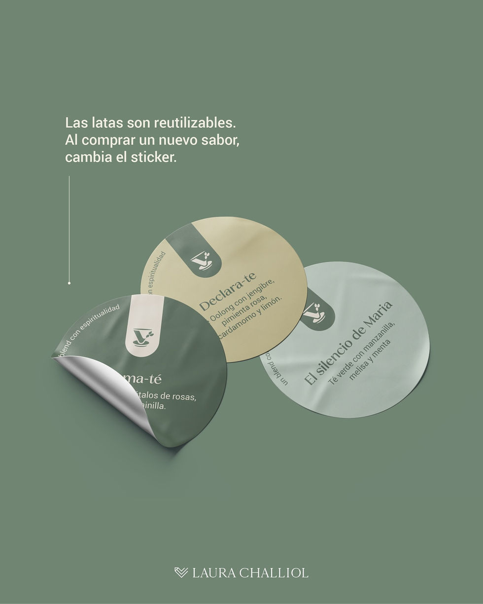 Valerytea - Etiqueta