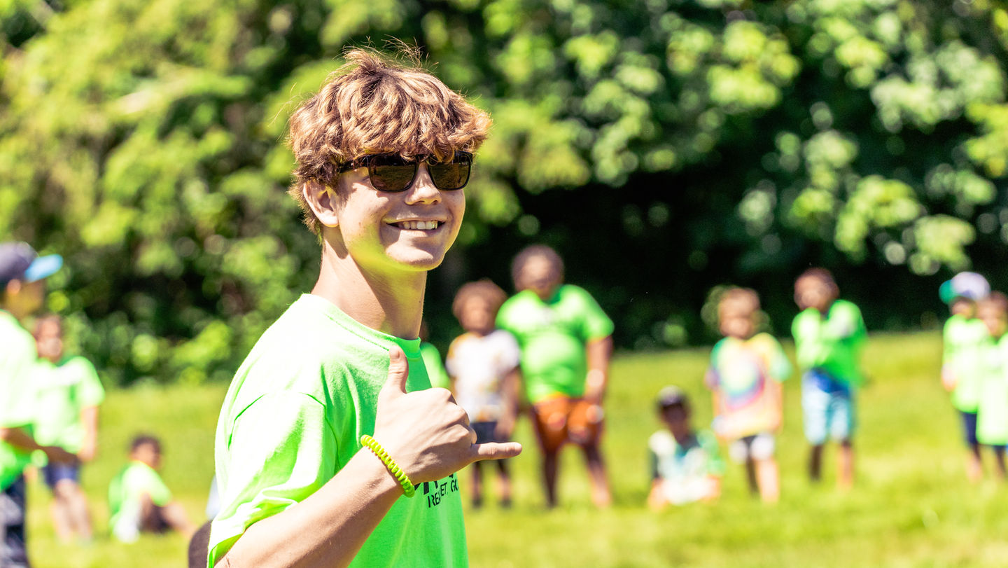 Kids Ministry Dream Teamer smiles for the camera