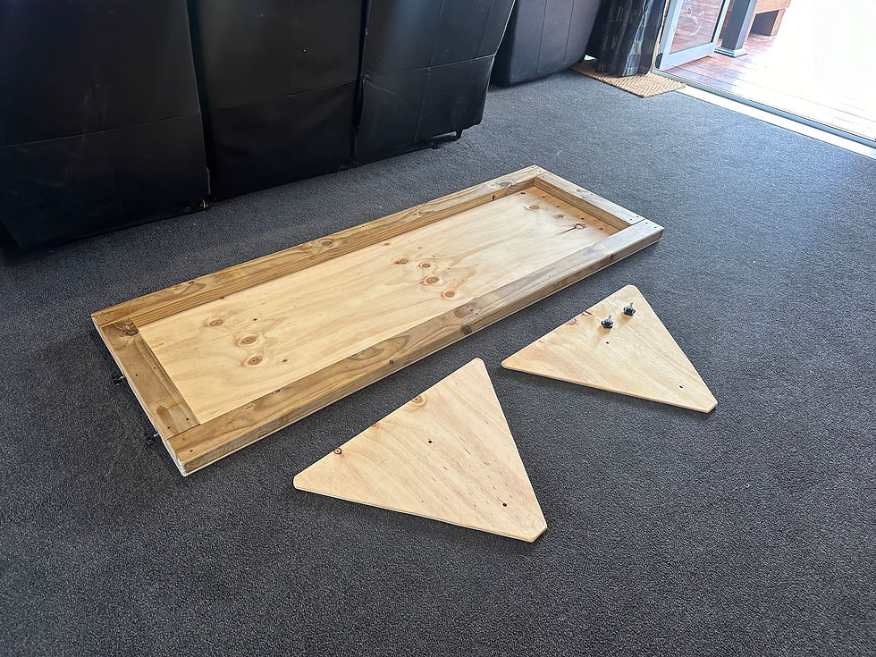 Thumbnail: Custom Made Room Dividers with Removeable Feet