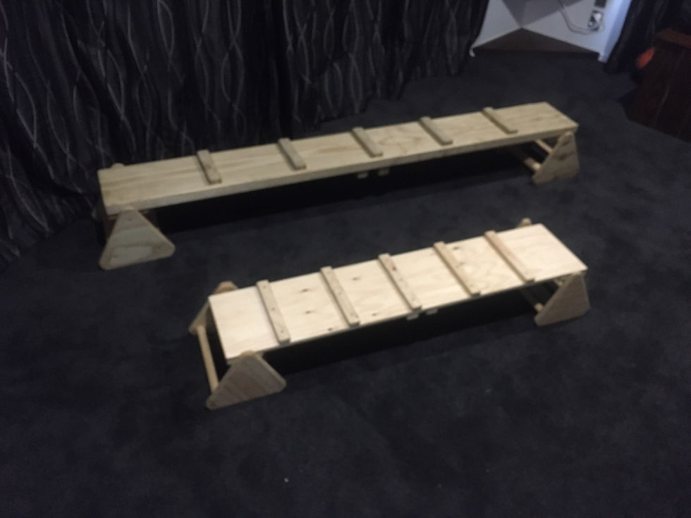 Thumbnail: Mini Pikler balance beam and see saw 