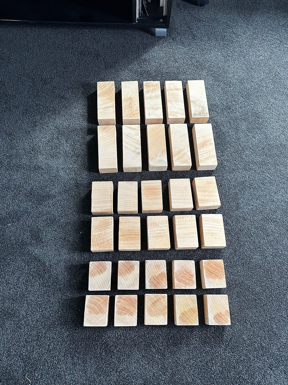 Thumbnail: 30 Piece Giant Macrocarpa Block set