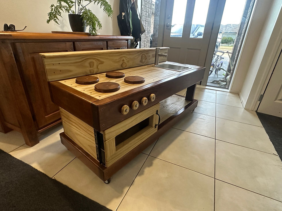 Thumbnail: Deluxe/Indoor Outdoor Kitchen with Single Basin and Tap