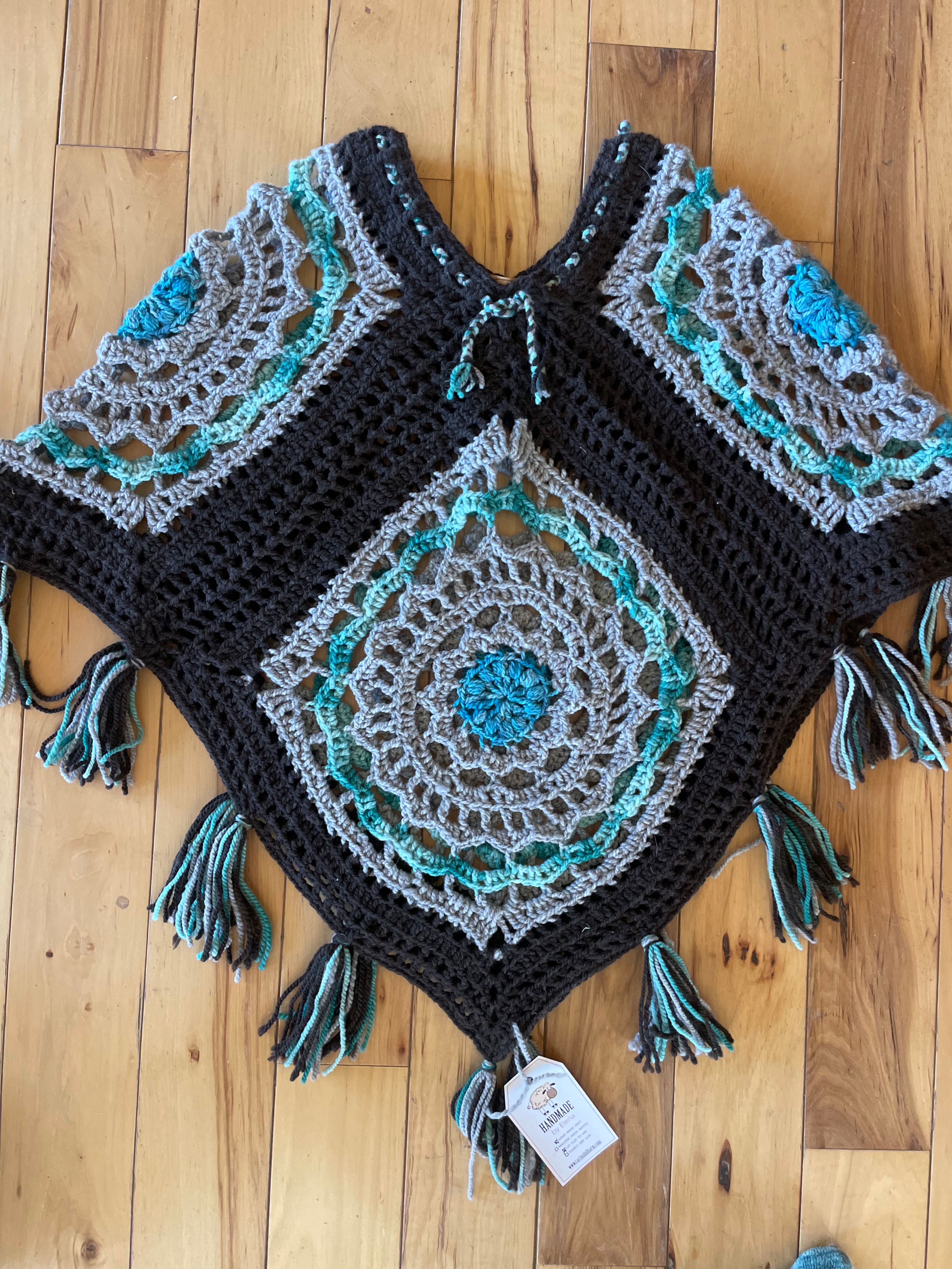 Wool Poncho 
