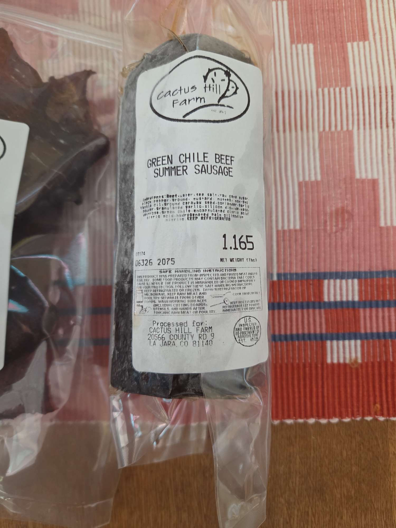 Beef Summer Sausage