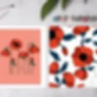 Red Poppies Paint-By-Numbers Kit