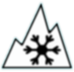 Winter Tire Mountain Snowflake