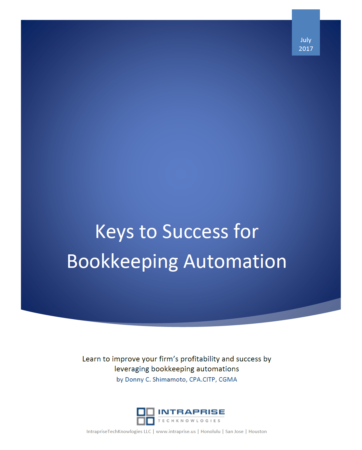 Keys to Success in Bookkeeping Automation (whitepaper)